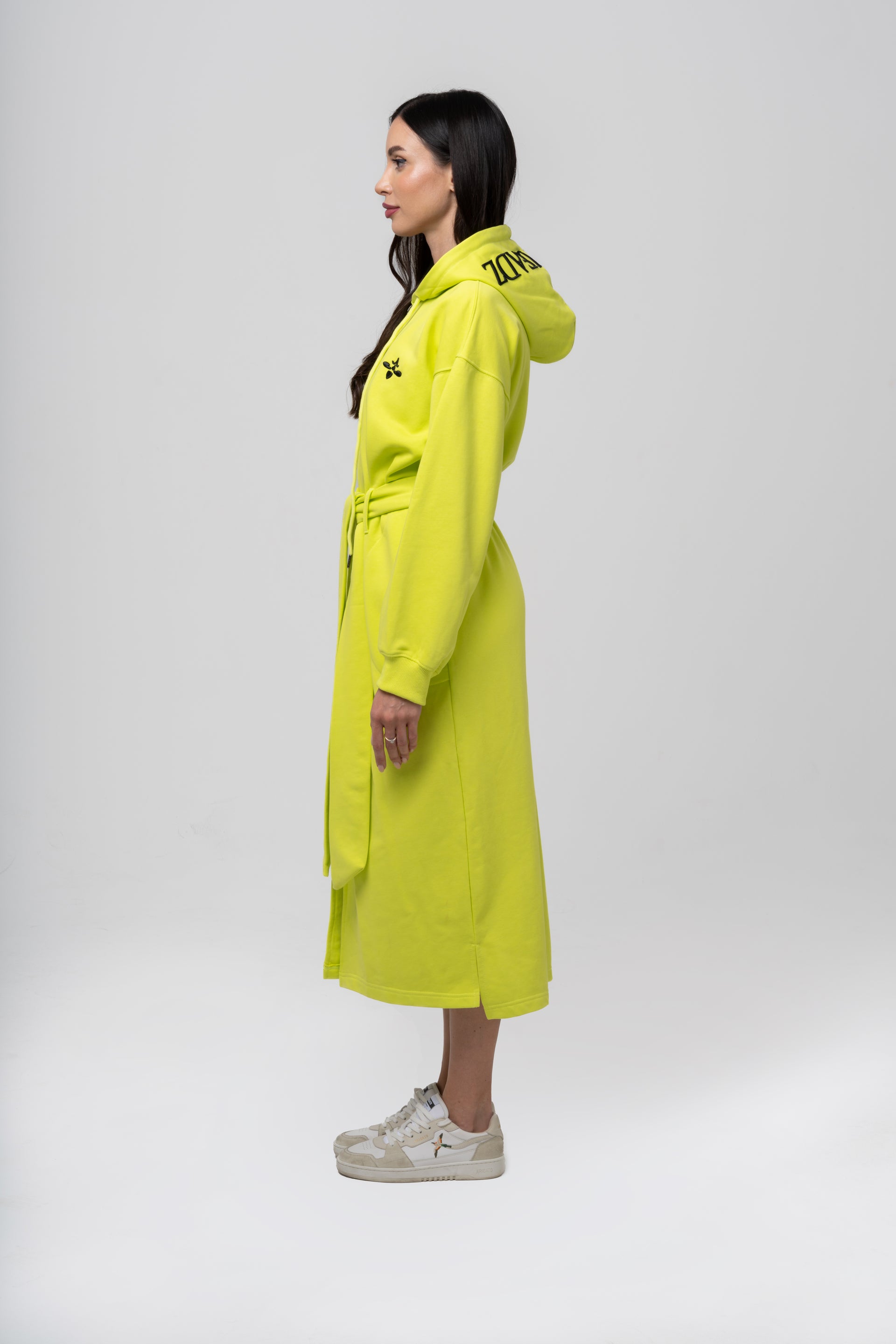 Neon Green Long Hoodie