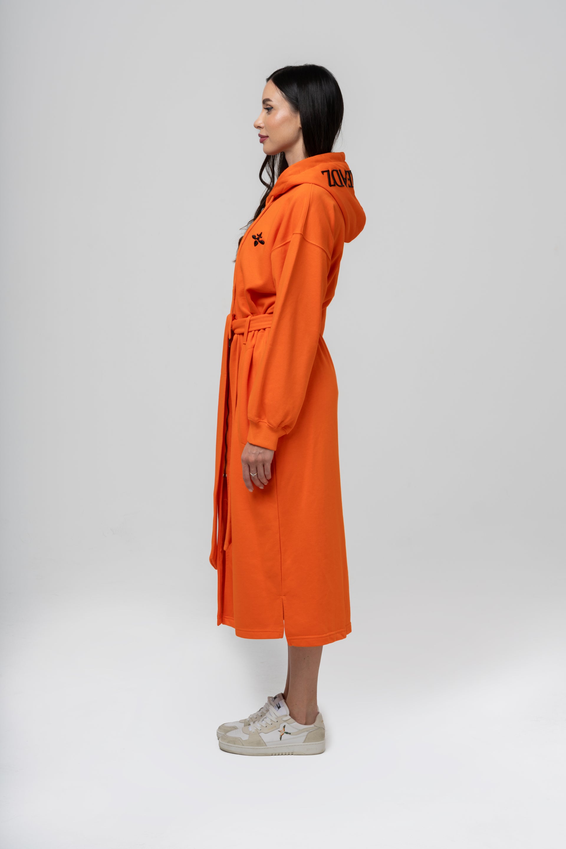 Orange Dream Long Hoodie