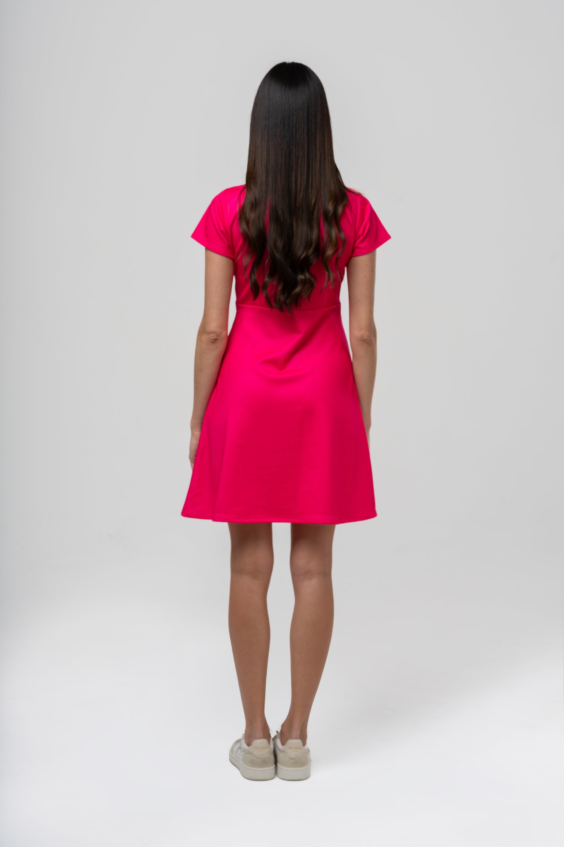 Curious Cat Hot Pink Dress